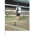 Bobby Smith 10x8 Signed Colour Photo Pictured In Action For Tottenham Hotspur. Good Condition. All