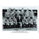 B FAIRS CUP MULTI Newcastle Signed 16 x 12 inch football photo. Good Condition. All autographs are