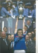 Michel Platini France Signed 12 X 8 inch football photo. Good Condition. All autographs are