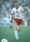 Zbigniew Boniek Poland Signed 12 x 8 inch football photo. Good Condition. All autographs are genuine