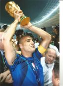 Fabio Cannavaro World Cup 2006 Italy Signed 12 x 8 inch football photo. Good Condition. All