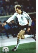 Karl-Heinz Rummenigge Germany Signed 12 x 8 inch football photo. Good Condition. All autographs