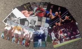Sport Collection 10, 10x8 signed colour photos from various sport well-known names from around the