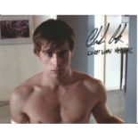 Christian Cooke actor Luke Rutherford in Demons signed 10x8 colour photo. Good Condition. We combine