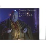 Simon Fisher Becker 8x10 signed Dr Who photo pictured in his role as Dorium Maldovar. Good