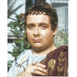 Christopher Biggins signed 10x8 colour photo as Nero from I, Claudius. Good Condition. We combine