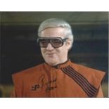 Richard Herd actor John in V signed 10x8 colour photo also Star Trek Sea Quest. Good Condition. We