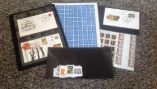 Glory collection includes 4 sheets GB regionals, mint stamps and sheets Isle of Man, Faroe Island