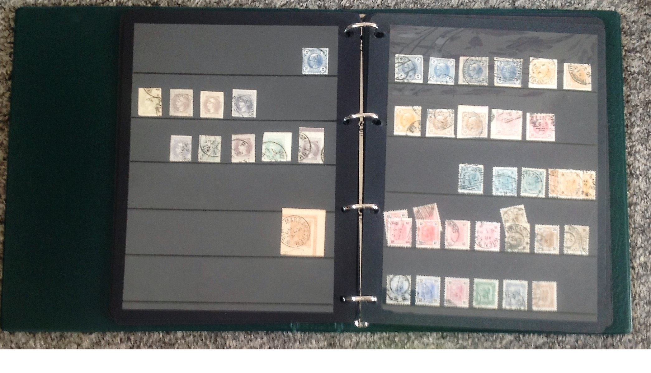 Austrian early stamp collection in album. Mint and used. Good Condition. We combine postage on - Image 4 of 5