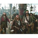 Paul Bazely signed 10x8 colour photo from Pirates of the Caribbean. Good Condition. We combine