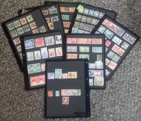 Chile stamp collection on 15 album leaves. Mainly old stamps. Good Condition. We combine postage
