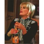 Joanna Lumley as Patsy in Absolutely Fabulous signed 8x10 colour photograph. Good Condition. We