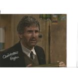 Christopher Ryan 8x10 signed colour photo pictured from the BBC TV series Bottom. Good Condition. We