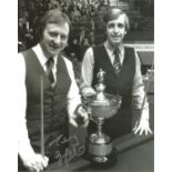 Terry Griffiths signed 10x8 b/w photo. Good Condition. We combine postage on multiple winning lots