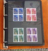 GB stamp collection in album. Most unmounted mint all post 1971. Face value of unmounted mint £
