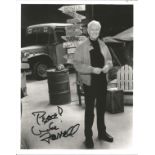 Mike Farrell signed 10x8 inch b/w photo , 06/02/1939 American actor best known as Captain B J