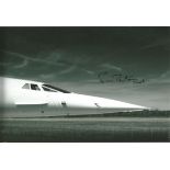 Norman Britton Concorde Pilot signed 12x8 b/w photo. Good Condition. We combine postage on