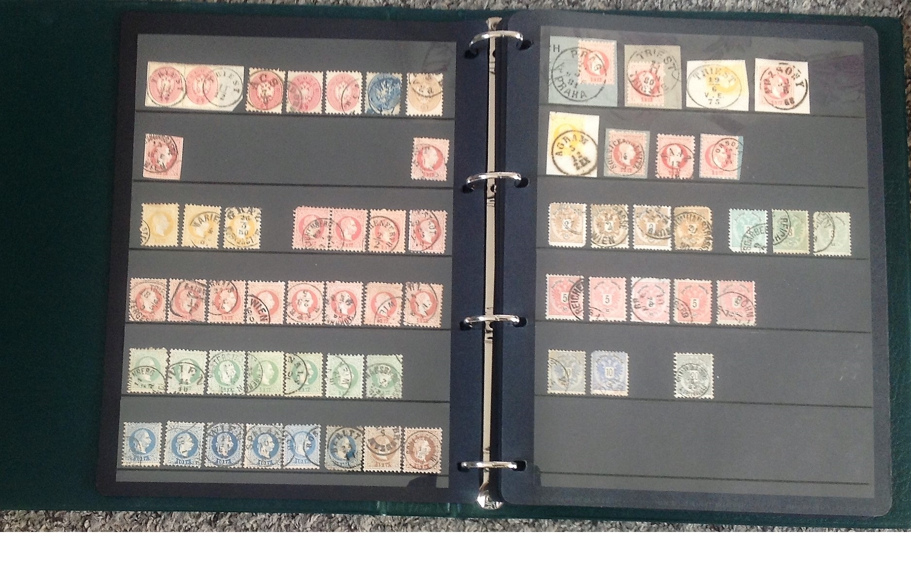 Austrian early stamp collection in album. Mint and used. Good Condition. We combine postage on - Image 2 of 5