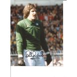 Phil Parkes 10x8 Signed Colour Photo Pictured In Action For West Ham United. Good Condition. We