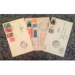 Cover collection from Brazil. 3 included. Dated 1932-1933 all connected with Zeppelin with a