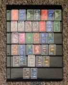 Album sheet of GB stamps. Mainly mint 1953-1964. Good Condition. We combine postage on multiple