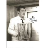 Bernard Cribbins 10x8 signed black and white photo pictured as Lennie from the film Two Way Stretch.