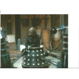 David Gooderson 8x10 signed Dr Who colour photo pictured as Davros, creator of the Daleks in the