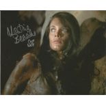 Martine Beswick signed 10x8 colour photo. Good Condition. We combine postage on multiple winning