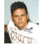 Scott Robinson from pop band Five, signed 8x10 colour photograph. Good Condition. We combine postage