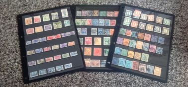 Colombia stamp collection on 6 album leaves. Good Condition. We combine postage on multiple