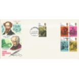 Charles Dickens FDC 1970 Wolverhampton FDI postmark. Good Condition. We combine postage on