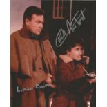 William Russell and Carol Anne Ford 10x8 inch signed Dr Who colour photo. Good Condition. We combine