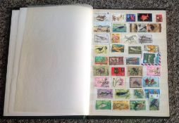 British commonwealth stamp collection in green stockbook over 9 pages. Good Condition. We combine