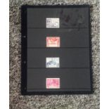 Hong Kong stamp collection dated 1949 set of 4 mint condition. Catalogue value £70. Good