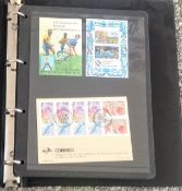 Brazil stamp collection in album pages. 27 pages. Mainly mint condition some minisheets. Good