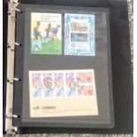 Brazil stamp collection in album pages. 27 pages. Mainly mint condition some minisheets. Good