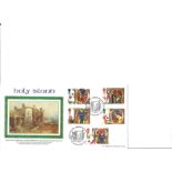 Holy Island FDC. 12/11/1991 Berwick upon Tweed postmark. Good Condition. We combine postage on
