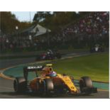 Jolyon Palmer signed 10x8 colour photo. Good Condition. We combine postage on multiple winning