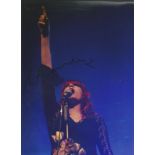 Florence Welsh signed 14x12 colour photo. Good Condition. We combine postage on multiple winning