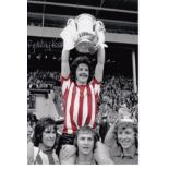 BOBBY KERR football autographed 12 x 8 photo, a superb image depicting the Sunderland captain