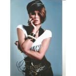 Cheryl Cole Girls Aloud Singer Signed 8x12 Photo. Good Condition. We combine postage on multiple