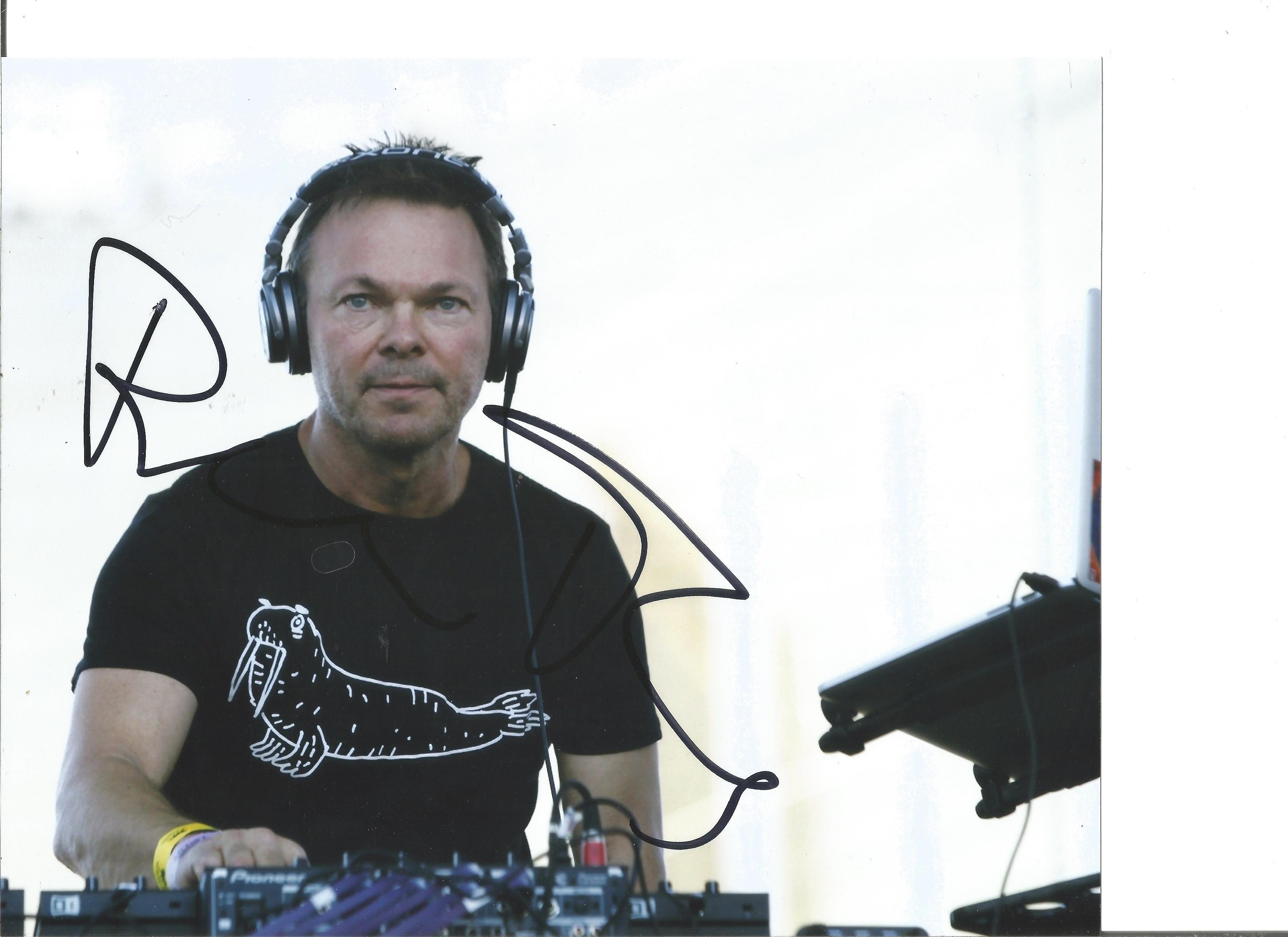 Pete Tong Dj Signed 8x10 Photo. Good Condition. We combine postage on multiple winning lots and