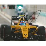 Jolyon Palmer signed 10x8 colour photo. Good Condition. We combine postage on multiple winning