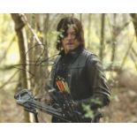 Norman Reedus The Walking Dead hand signed 10x8 photo. This beautiful hand-signed photo depicts