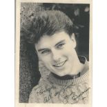 John Barrowman signed 7x5 black and white photo. British-American actor, singer, presenter,