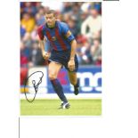 Philip Cocu Signed 7x10 Barcelona Photo. Good Condition. We combine postage on multiple winning lots