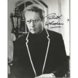 Patrick McGoohan signed 10x8 black and white photo from The Prisoner. (19 March 1928 - 13 January