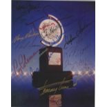 1988 TONY awards amazing signed photo with 18+ signatures including Neil Simon, Bernadette Peters,