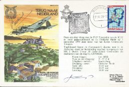 Prince Bernard of the Netherlands signed Escape from Nederland RAF Escaping Society Rare variety.