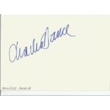 Charles Dace signed album page. Good Condition. We combine postage on multiple winning lots and